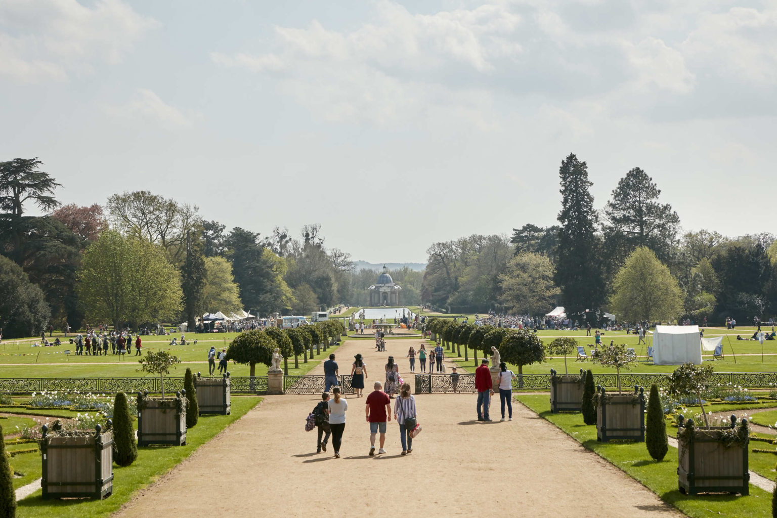 A picture of Wrest Park, managed by English Heritage.