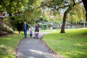 Family in Port Sunlight. 